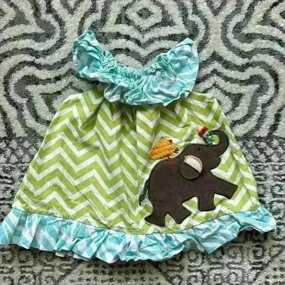 Mud Pie Baby dress size 0-6 months - Picture 1 of 4